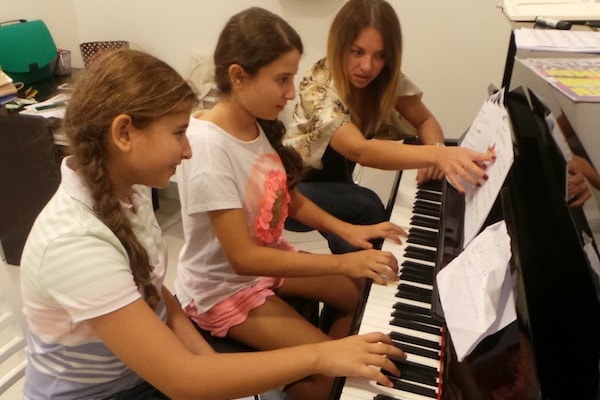 music lessons at Melodica Music School in dubai