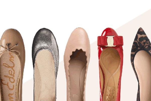 different styles of ballet pumps