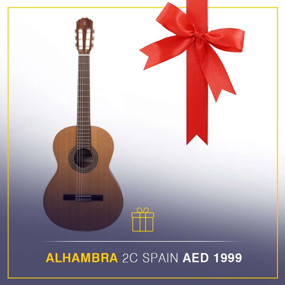 Classic Guitar Gift 3C buy alhambra guitar 2c in dubai & Abu Dhabi